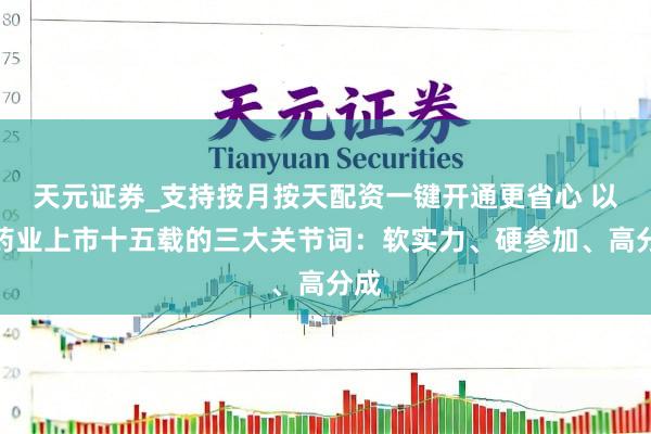 天元证券_支持按月按天配资一键开通更省心 以岭药业上市十五载的三大关节词：软实力、硬参加、高分成